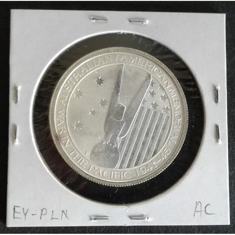 2013 1/2 Oz Australia War in the Pacific Silver Bullion Coin