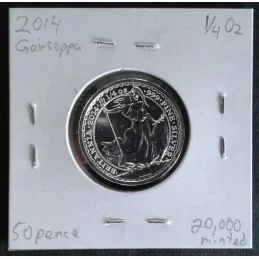 2014 1/4 Oz Great Britain Britannia [Gairsoppa] Silver Bullion Coin