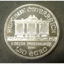 2010 1 Oz Austria Philharmonic Silver Bullion Coin