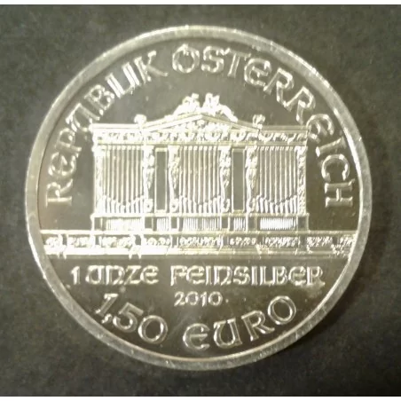 2010 1 Oz Austria Philharmonic Silver Bullion Coin