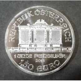 2013 1 Oz Austria Philharmonic Silver Bullion Coin