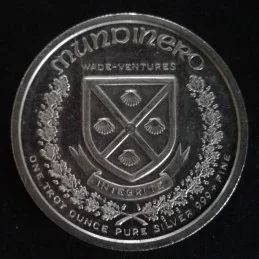 1973 1 Oz IMC Mundinero Obverse 1973 1 Oz IMC Mundinero Obverse