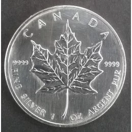 2003 1 Oz Canada Maple Leaf Reverse 2003 1 Oz Canada Maple Leaf Reverse