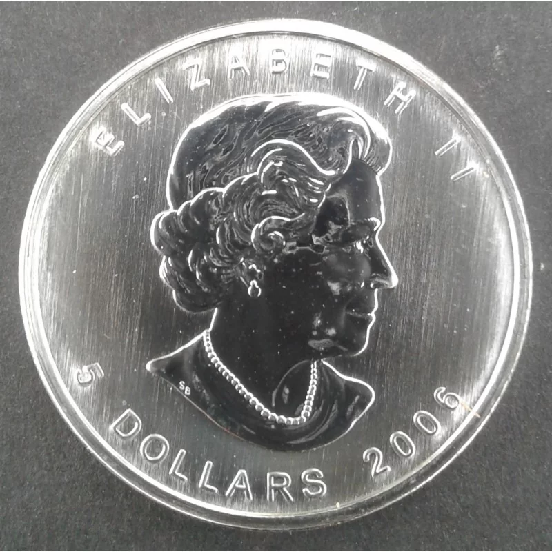 2006 1 Oz Canada Maple Leaf Obverse 2006 1 Oz Canada Maple Leaf Obverse