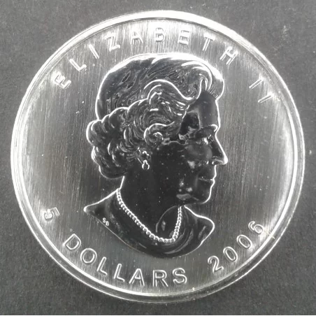 2006 1 Oz Canada Maple Leaf Obverse