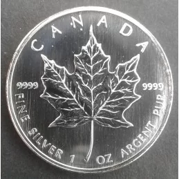 2007 1 Oz Canada Maple Leaf Reverse 2007 1 Oz Canada Maple Leaf Reverse