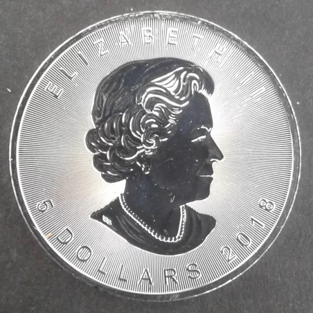 2018 1 Oz Canada Maple Leaf Obverse