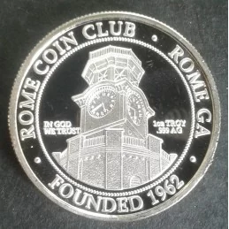 2017 1 Oz Rome Coin Club...