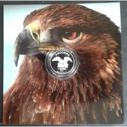 2014 1 Oz Andorra Eagle High Relief Silver Bullion Coin