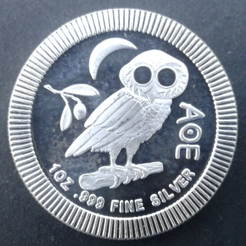 2020 1 Oz Niue Athenian Owl Obverse 2020 1 Oz Niue Athenian Owl Obverse