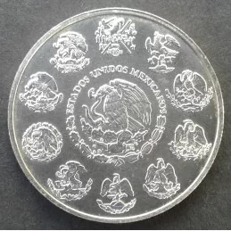 2001 1 Oz Mexican Endangered Species Eagle Reverse 2001 1 Oz Mexican Endangered Species Eagle Reverse