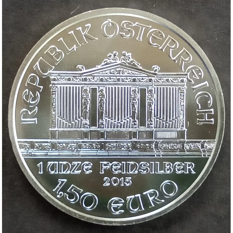2015 1 Oz Austria Philharmonic Obverse