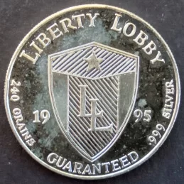 1995 1/2 Oz Liberty Lobby Andrew Jackson Reverse 1995 1/2 Oz Liberty Lobby Andrew Jackson Reverse