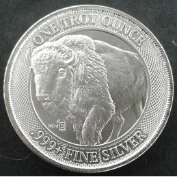1 Oz MintID Buffalo NFID Chip Obverse