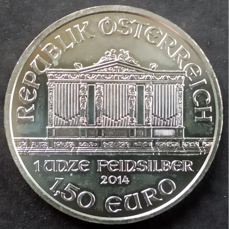 2014 1 Oz Austria Philharmonic Reverse