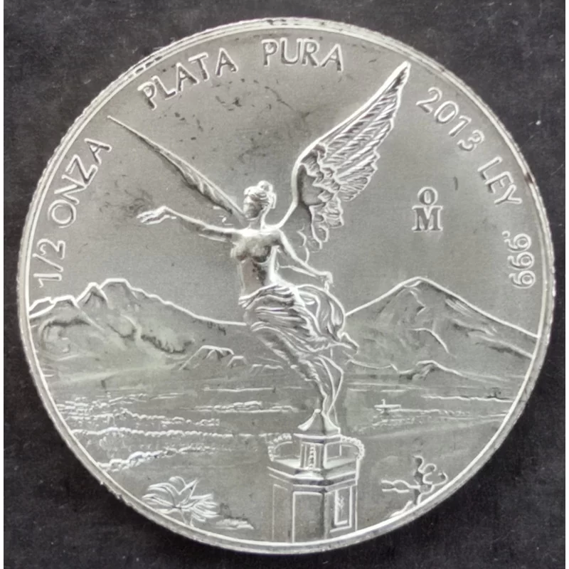2013 1/2 Oz Mexican Libertad Obverse 2013 1/2 Oz Mexican Libertad Obverse