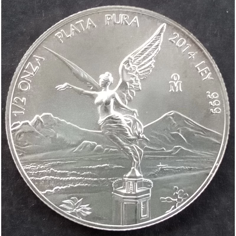 2014 1/2 Oz Mexican Libertad Obverse 2014 1/2 Oz Mexican Libertad Obverse