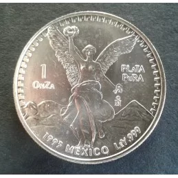 1993 1 Oz Mexican Libertad Silver Bullion Coin