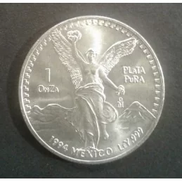 1994 1 Oz Mexican Libertad Silver Bullion Coin