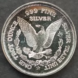 1985 1 Oz Oregon Antelope Bagged Bhagwan Reverse 1985 1 Oz Oregon Antelope Bagged Bhagwan Reverse