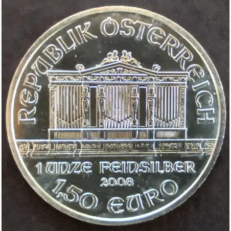 2008 1 Oz Austria Philharmonic Obverse