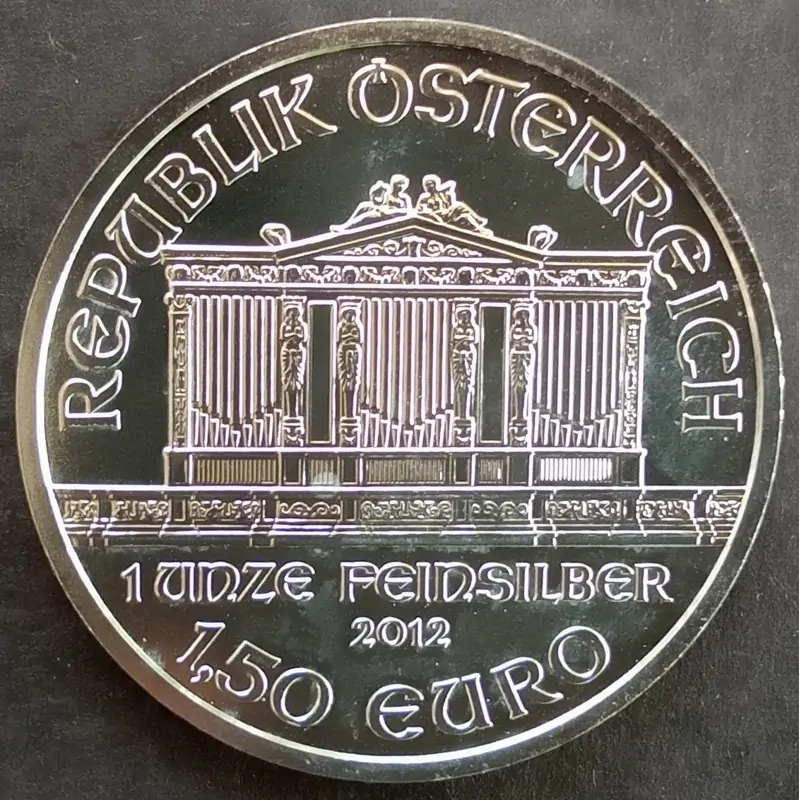 2012 1 Oz Austria Philharmonic Obverse