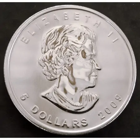 2009 1 Oz Canada Maple Leaf Obverse