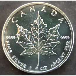 2009 1 Oz Canada Maple Leaf Reverse 2009 1 Oz Canada Maple Leaf Reverse