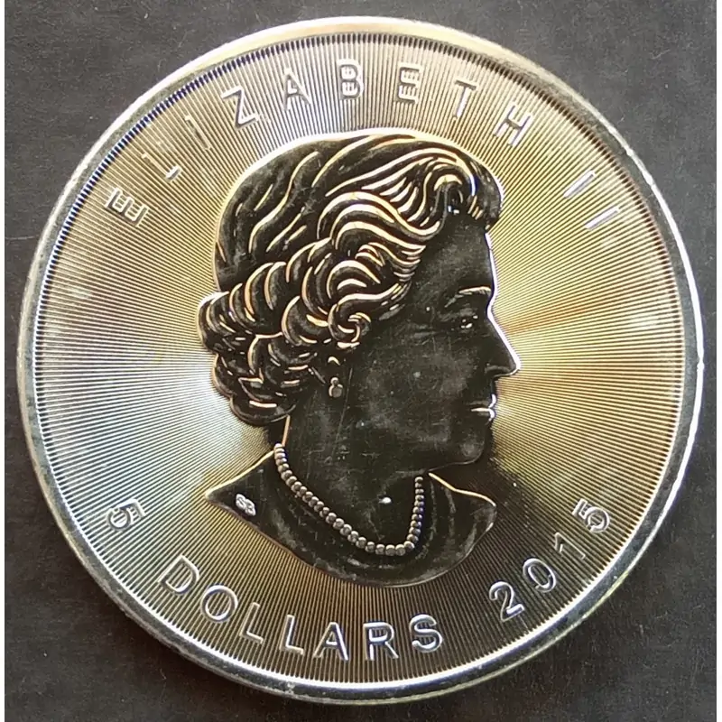 2015 1 Oz Canada Maple Leaf Obverse 2015 1 Oz Canada Maple Leaf Obverse