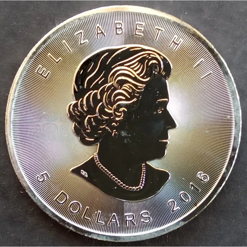 2016 1 Oz Canada Maple Leaf Obverse 2016 1 Oz Canada Maple Leaf Obverse