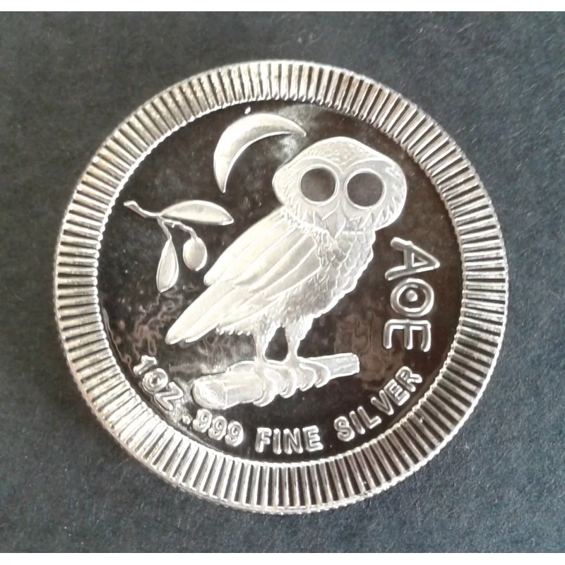 2017 1 Oz Niue Athenian Owl Obverse 2017 1 Oz Niue Athenian Owl Obverse