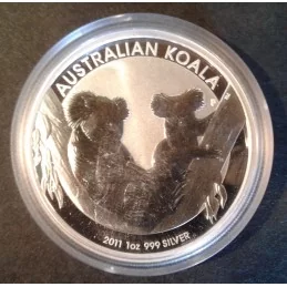 2011 1 Oz Australian Koala Obverse