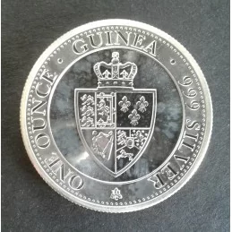 2019 1 Oz St. Helena Spade Guinea Silver Bullion Coin