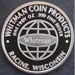 1992 1 Oz Whitman Blue Book Reverse 1992 1 Oz Whitman Blue Book Reverse