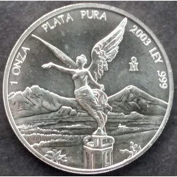 2003 1 Oz Mexican Libertad Obverse