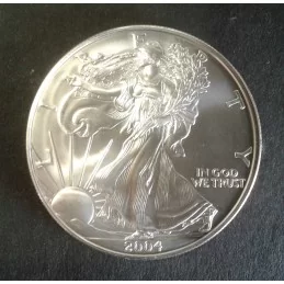 2004 1 Oz American Silver Eagle Obverse