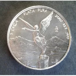 2007 1 Oz Mexican Libertad Obverse