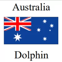 Australia Dolphin government issued silver bullion coins