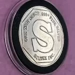 SilTex vintage 1 Oz silver bullion rounds