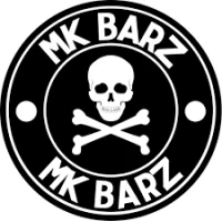 Silver bullion hand-poured rounds by MK Barz
