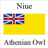 Government issued silver bullion Niue Athenian Owl coins